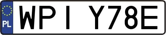 WPIY78E