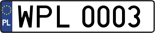 WPL0003