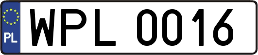 WPL0016