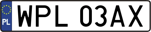 WPL03AX