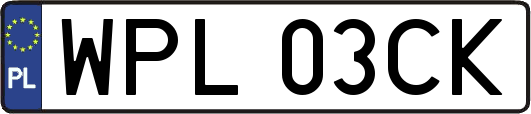 WPL03CK