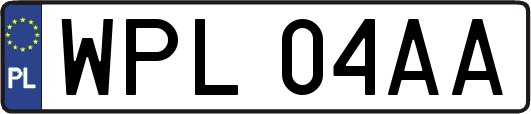 WPL04AA