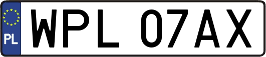 WPL07AX