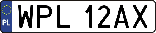 WPL12AX