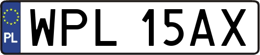 WPL15AX