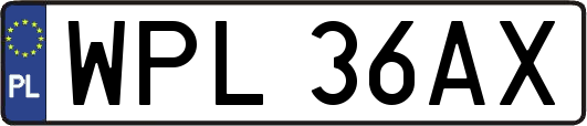 WPL36AX