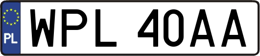 WPL40AA