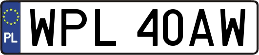 WPL40AW