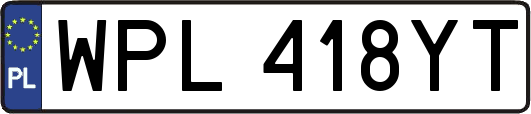 WPL418YT