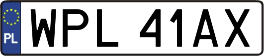 WPL41AX