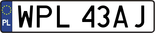 WPL43AJ