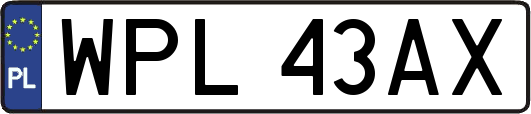 WPL43AX