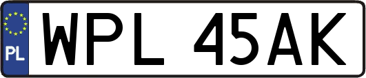 WPL45AK