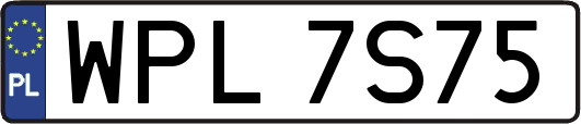 WPL7S75