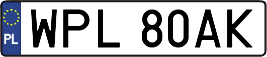 WPL80AK