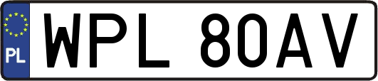 WPL80AV