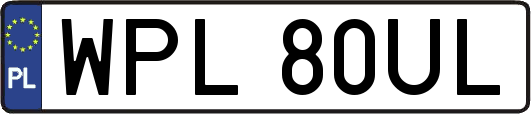 WPL80UL