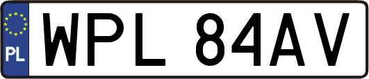 WPL84AV