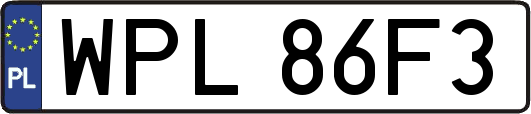 WPL86F3