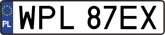 WPL87EX