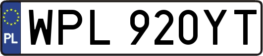 WPL920YT