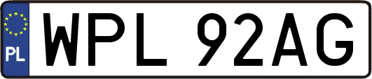 WPL92AG
