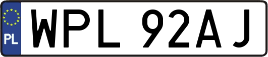 WPL92AJ