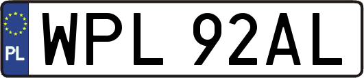 WPL92AL