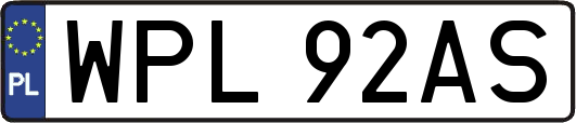 WPL92AS
