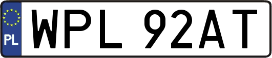 WPL92AT