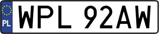 WPL92AW