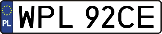 WPL92CE