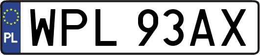 WPL93AX