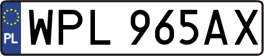 WPL965AX