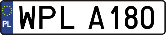 WPLA180