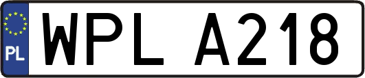 WPLA218