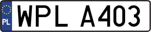 WPLA403
