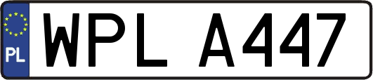 WPLA447