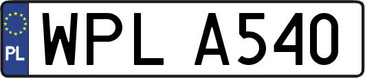 WPLA540