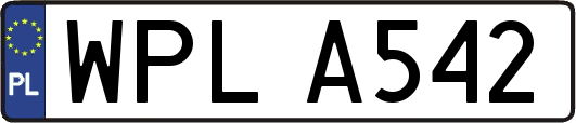 WPLA542