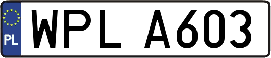 WPLA603