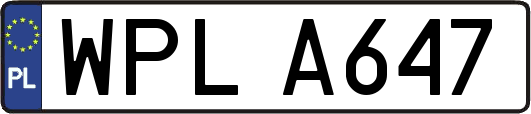 WPLA647