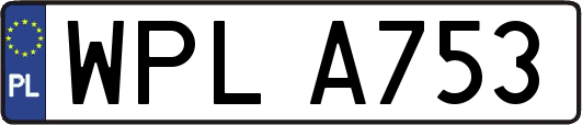 WPLA753