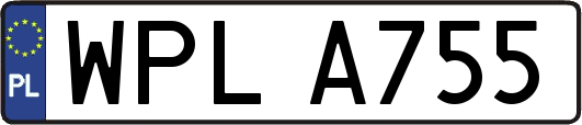 WPLA755
