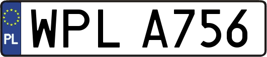 WPLA756