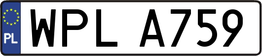 WPLA759