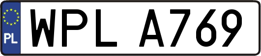 WPLA769