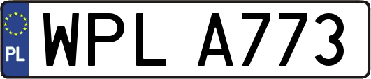 WPLA773