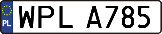 WPLA785