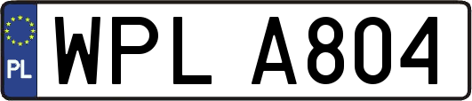 WPLA804